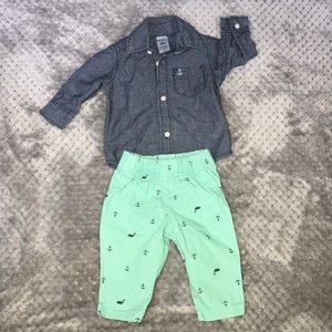 CARTER’S BABY BOY SET